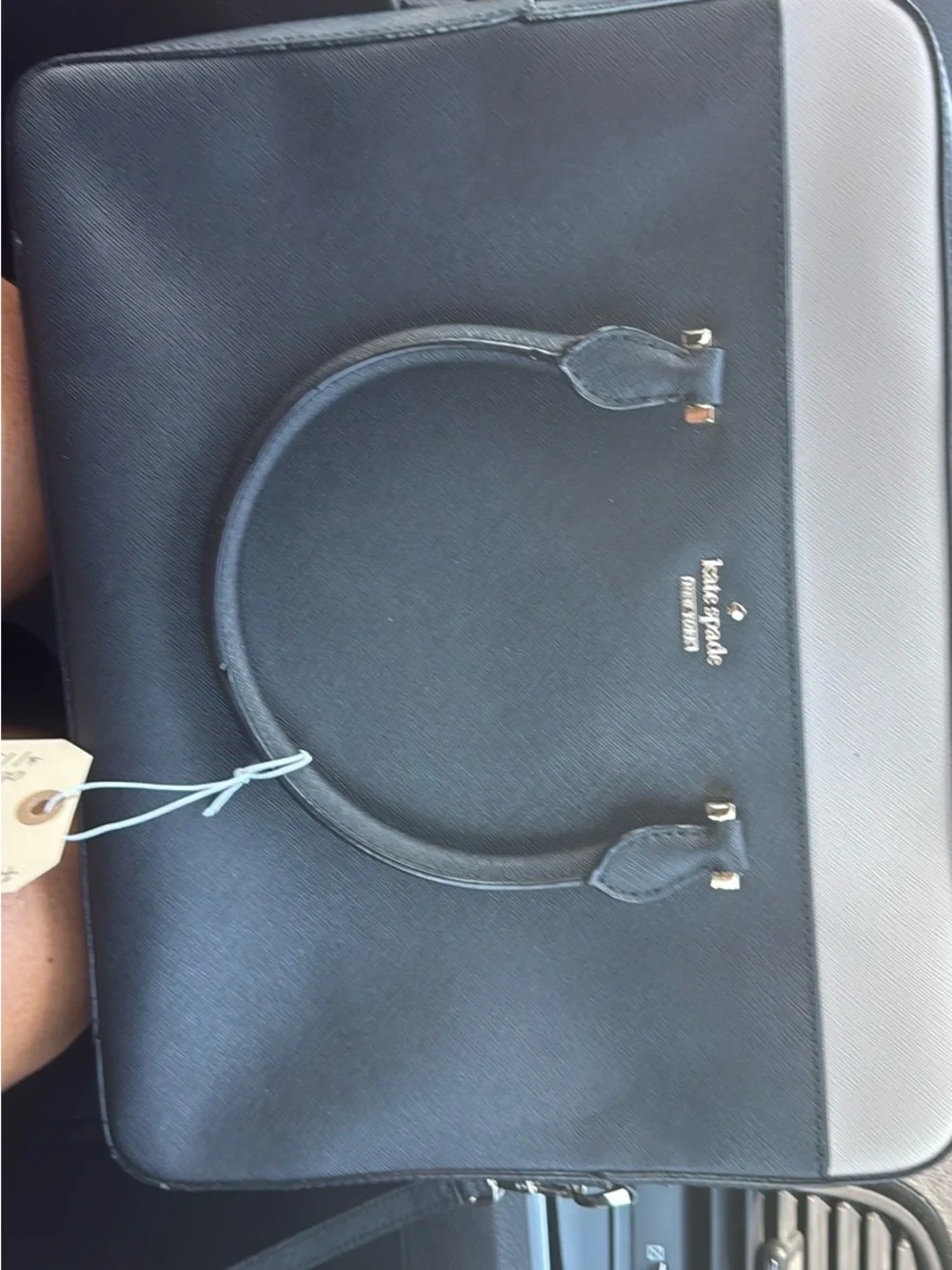 kate spade structured saffiano